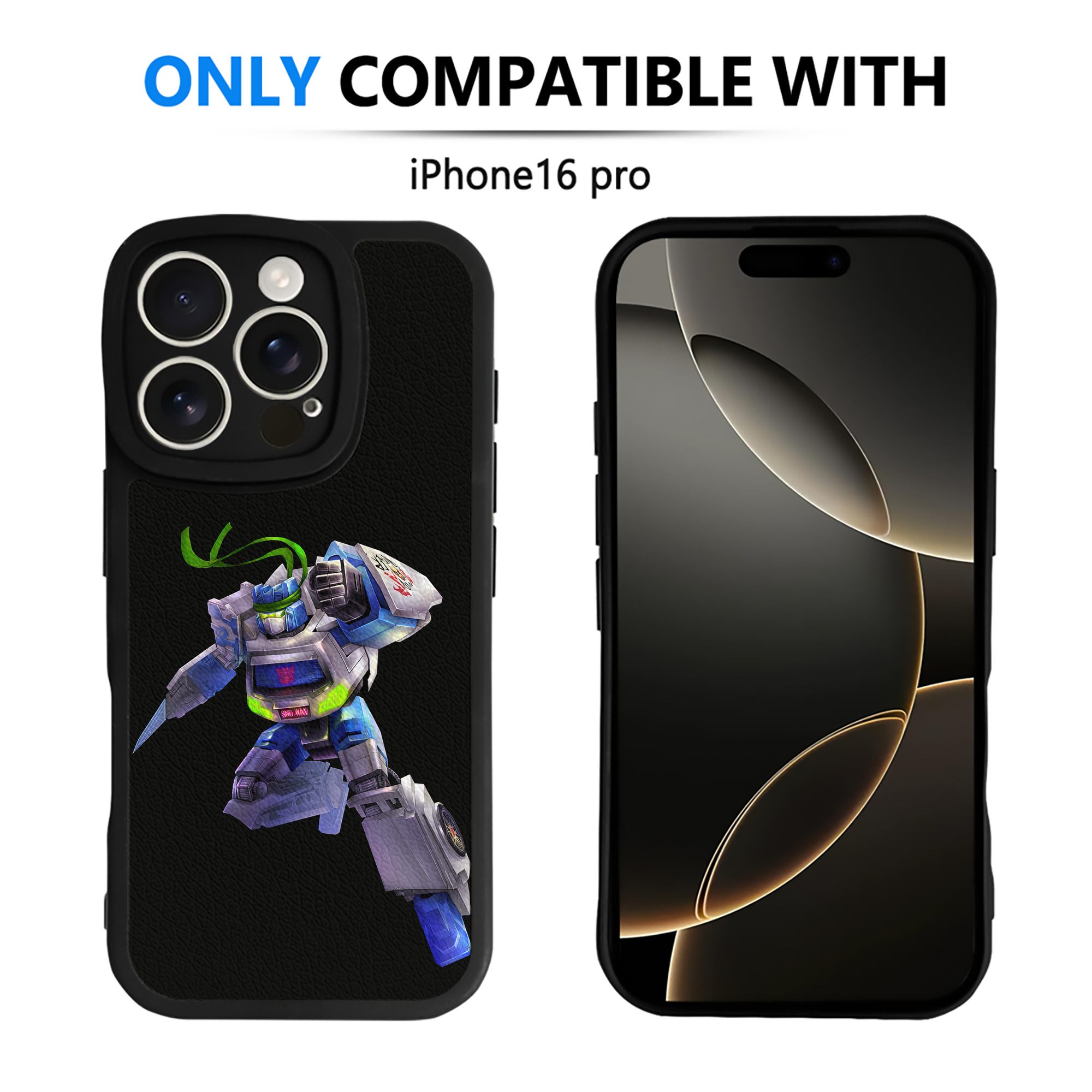（画像用）  【iPhone 16シリーズ対応】シリコンスマホケース（レザー調） 材質：シリコン